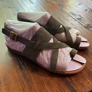 Franco Sarto Gia sandals. Brand new do not have a box. Olive color